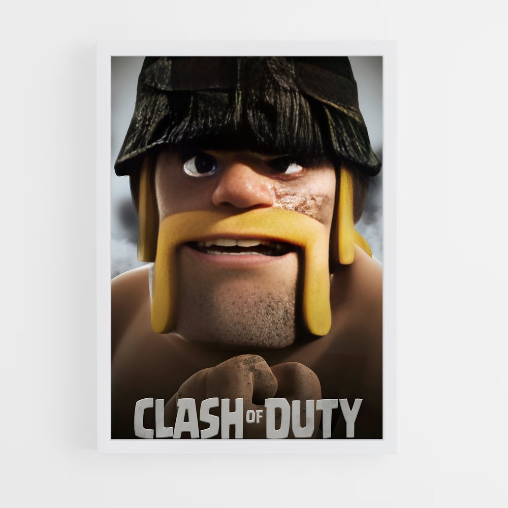 Poster Clash of Duty – affiche Clash of clans (vue 3)